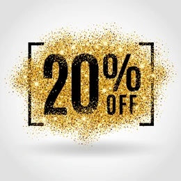 20% off